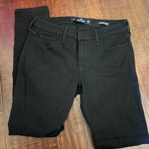 Hollister Black Low Rise Super Skinny Jeans (New)